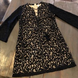 XS dress Xhileration by Target black lace